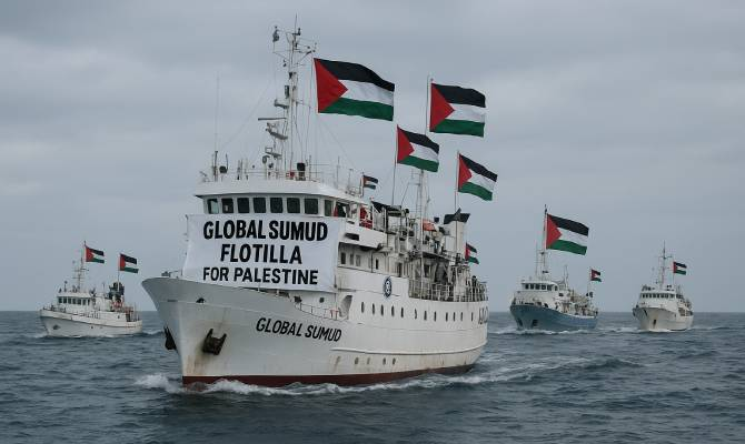 Global Sumud Flotilla - Die größte zivile Flottille der Geschichte